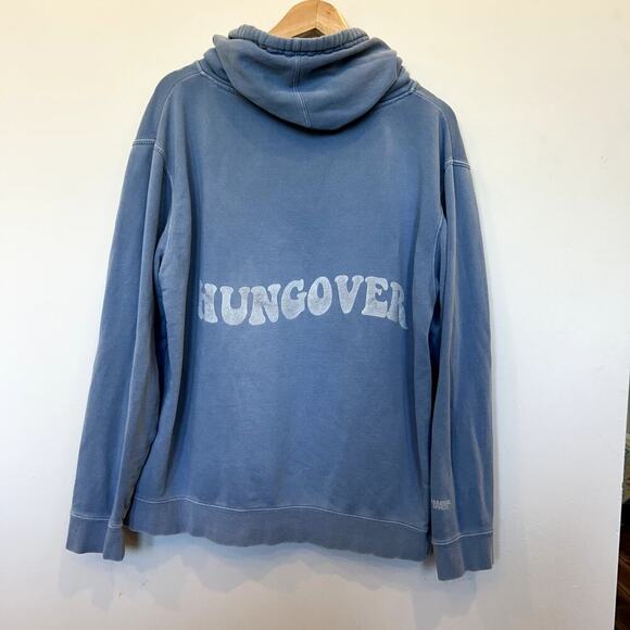 Barstool/Brianna LaPaglia "Hungover" Hoodie Blue - Picture 5 of 10